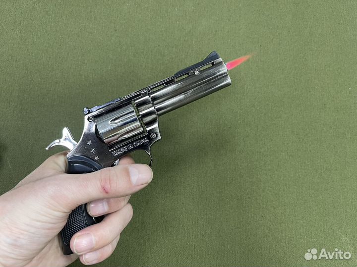 Зажигалка пистолет турбо