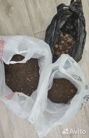 Кашпо горшок для цветов, грунт земля для цветов
