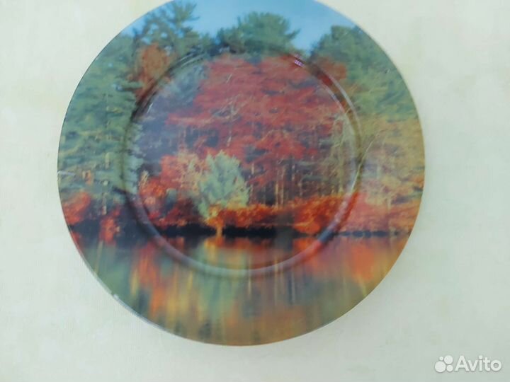 Тарелка декоративная настенная