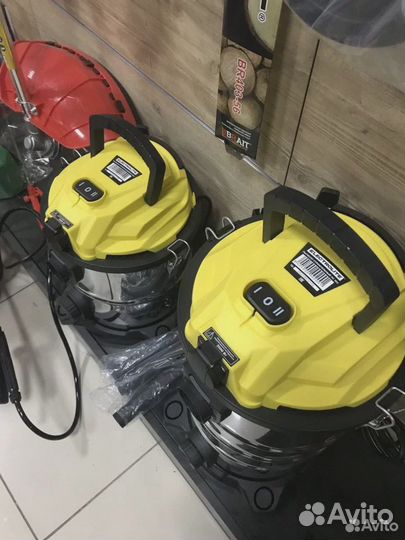 Пылесос строительный 20 литров Новый, Гарантия