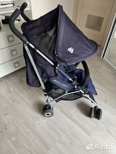 Коляска maclaren quest denim