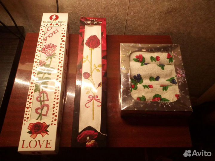 Подарочные наборы махровых полотенец