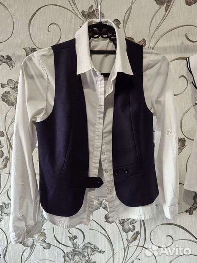 Жилетка для девочки школьная 158