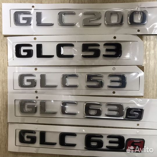 Шильдик на багажник Mercedes GLC