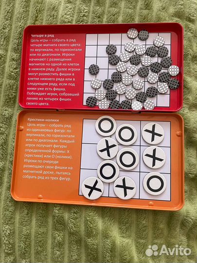 Магнитная игра 2 в 1