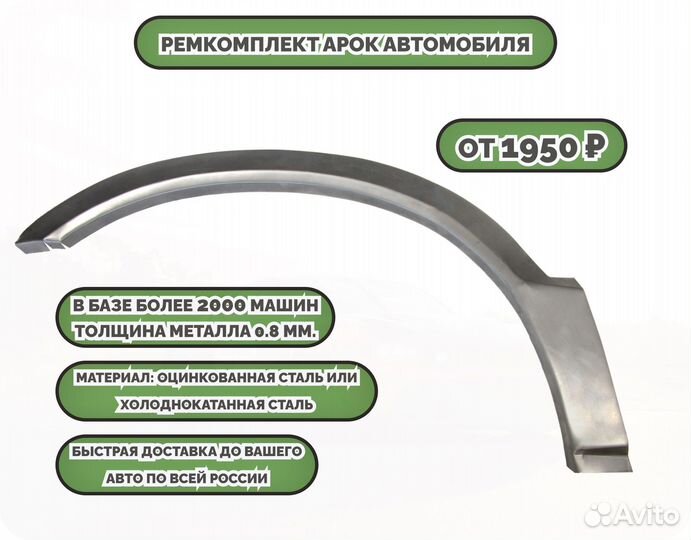 Ремонтные арки на автомобиль