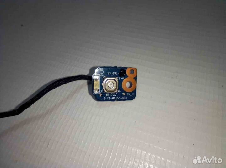 Кнопка включения W217CU 6-71-M1155-D03