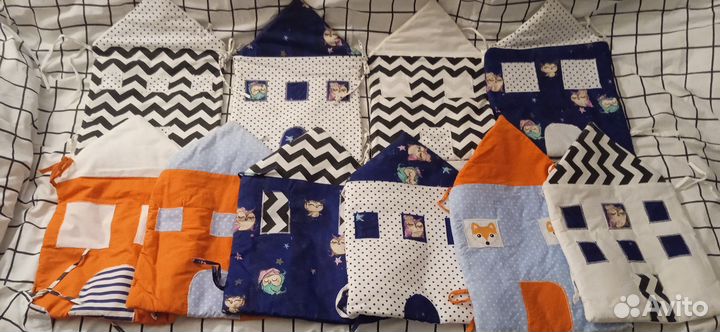 Бортики в детскую кроватку