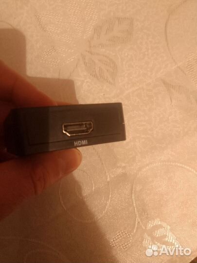 Переходник с hdmi на тюльпан