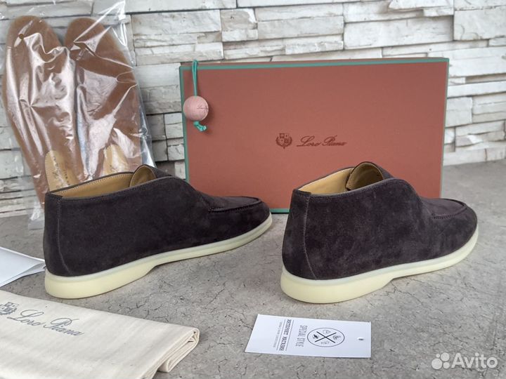 Loro Piana высокие лоферы