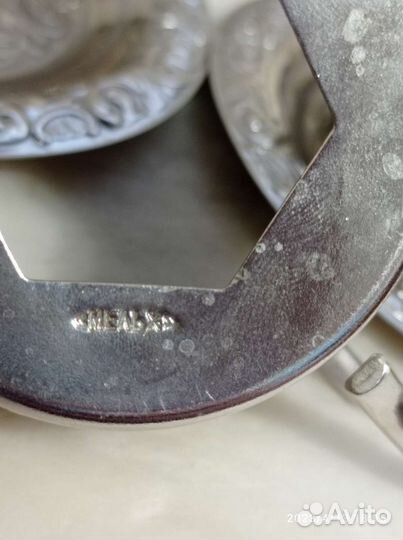 Мельхиоровые подстаканники