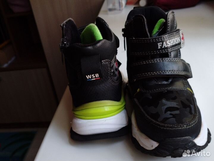 Сапожки детские демисезонные