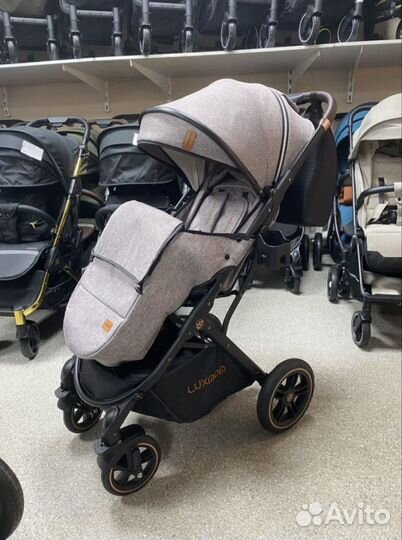 Коляска прогулочная вездеход (Коричневый)