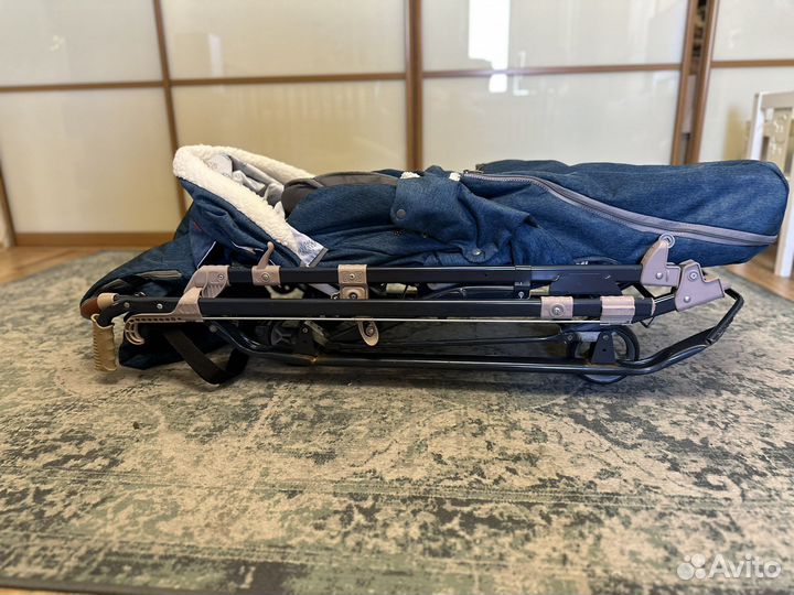 Санки коляска ника нд7-8