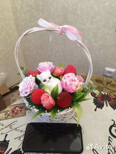 Букет из мыла