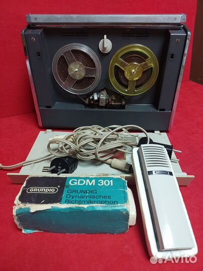 Катушечный магнитофон grundig