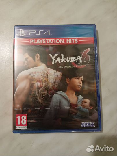 Новая Yakuza 6: The Song of Life для PS4