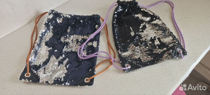 2 сумки в садик и на спорт для девочки