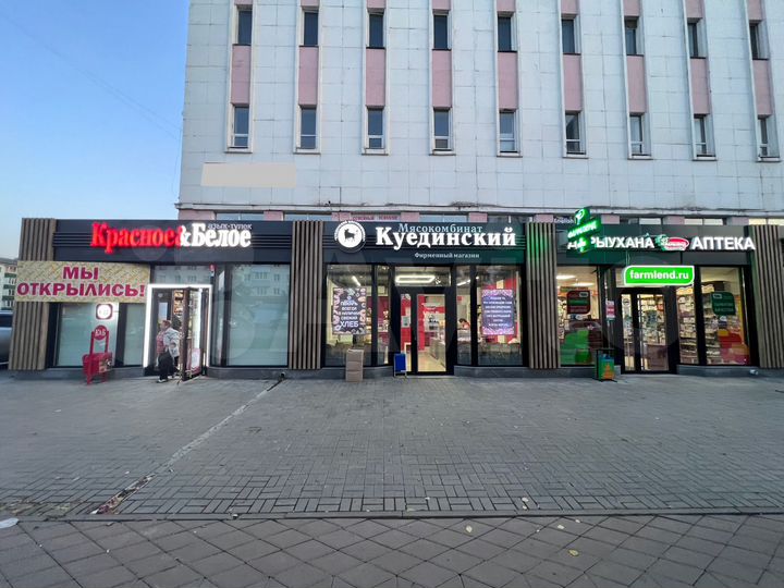 Торговая площадь, 67.5 м² с арендатором