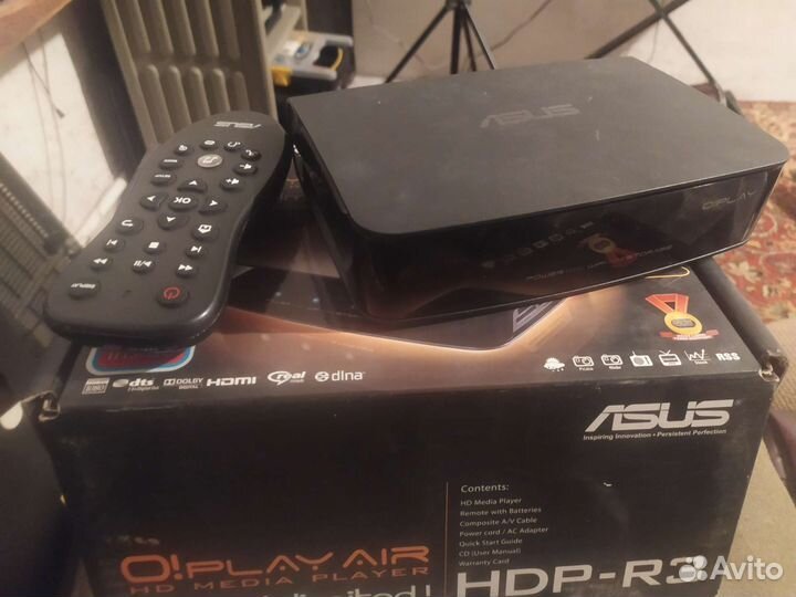 Медиапроигрыватель asus oplay AIR HDP-R3