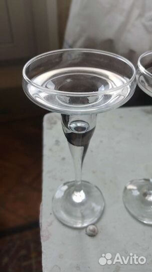 Подсвечник стекло СССР