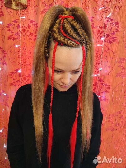 Афрокосы, брейды, сенегалы, косички