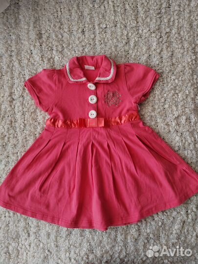 Платье для девочки 86 92