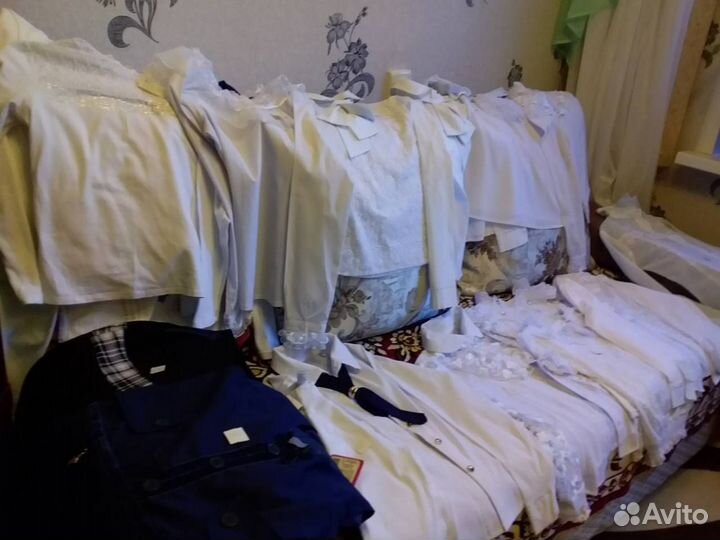 Блузки белые для школы