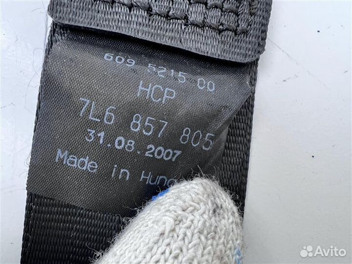 Ремень безопасности задний левый Volkswagen