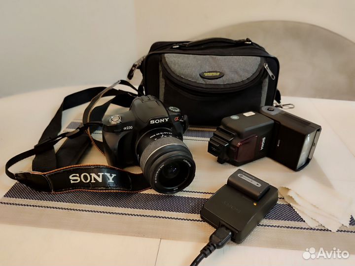 Зеркальный фотоаппарат sony a 230
