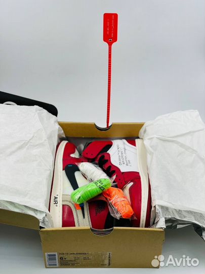 Кроссовки Nike Air Jordan 1 x Off White