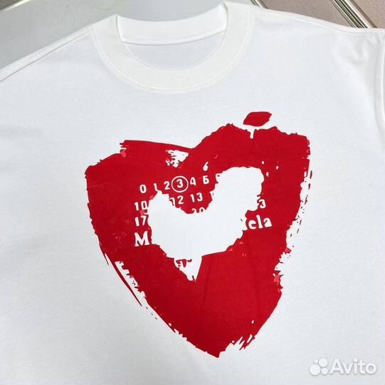 Футболка Maison Margiela оверсайз шикарная (Хит)