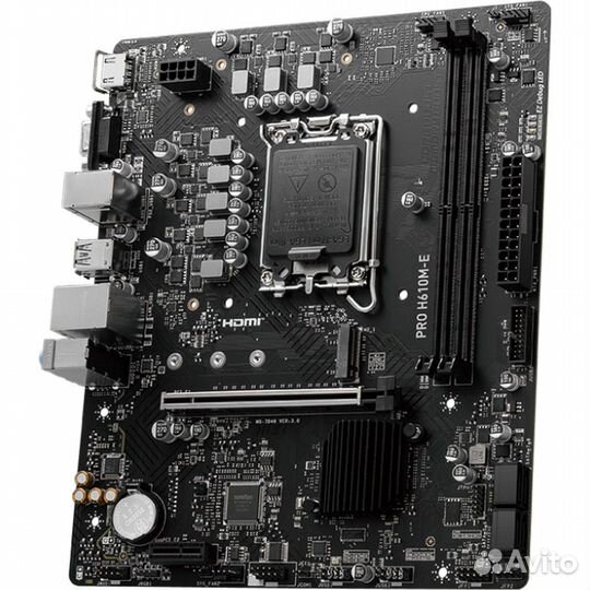 Материнская плата MSI PRO H610M-E 595803