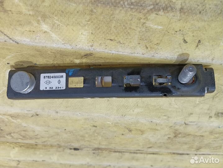 Механизм регулировки ремня безопасности renault