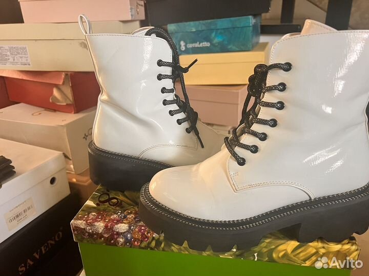 Ботинки лаковые