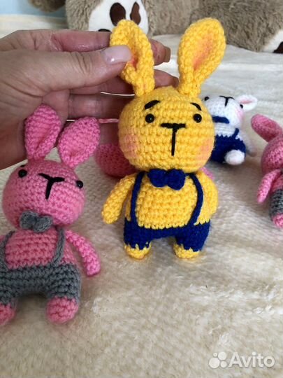 Вязанные игрушки ручной работы