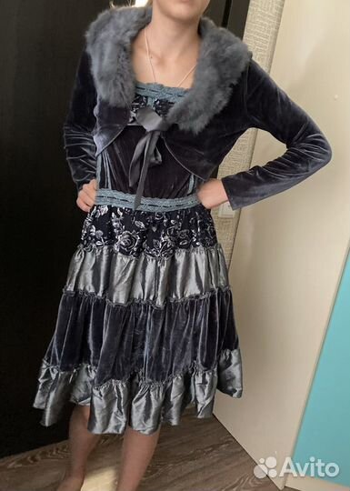 Платье нарядное бохо