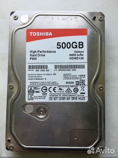 Hdd 500gb
