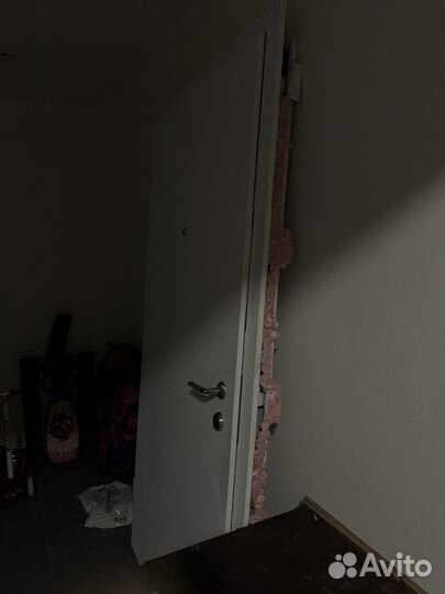 Дверь входная белая