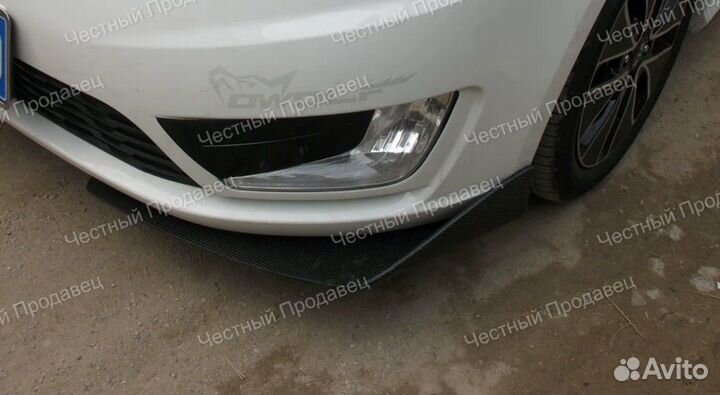 Элероны на передний бампер