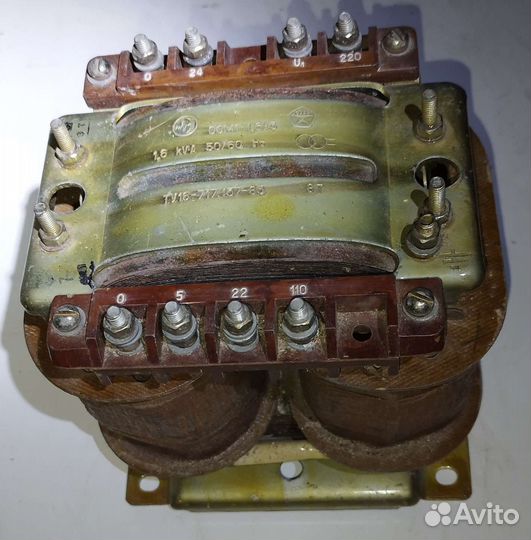 Понижающий трансформатор СССР