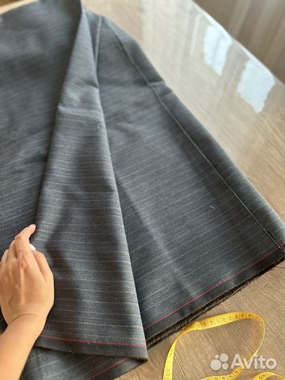 Ткань костюмная шерсть 680*178 см новая