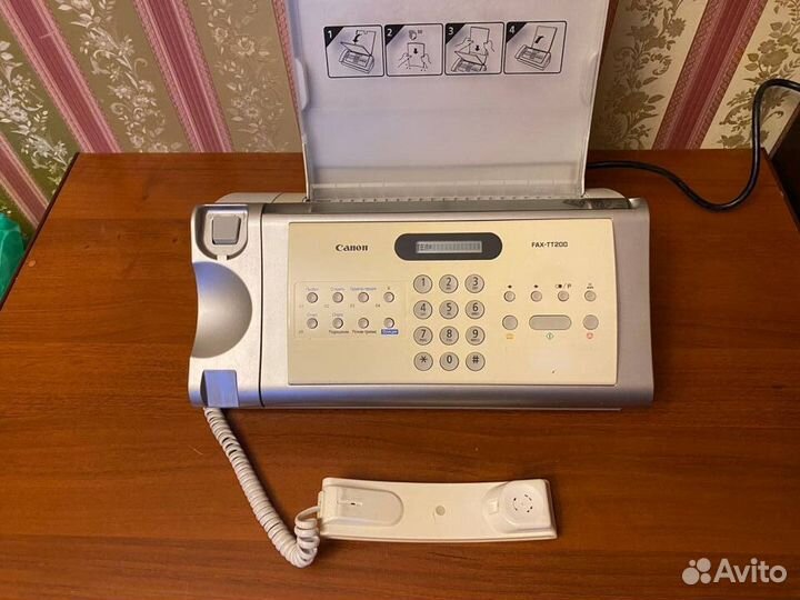 Телефон факс canon FAX-TT200