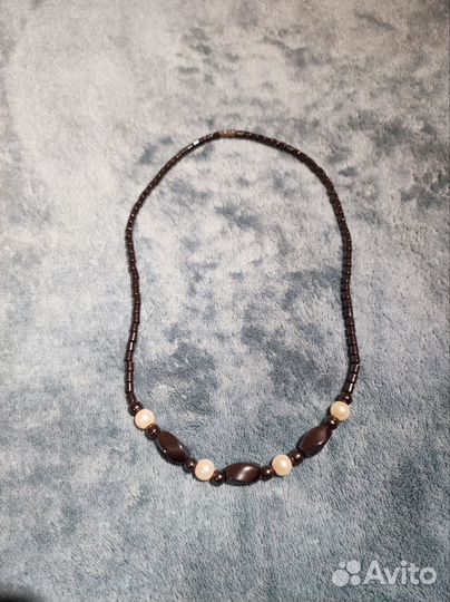 Колье из гематита