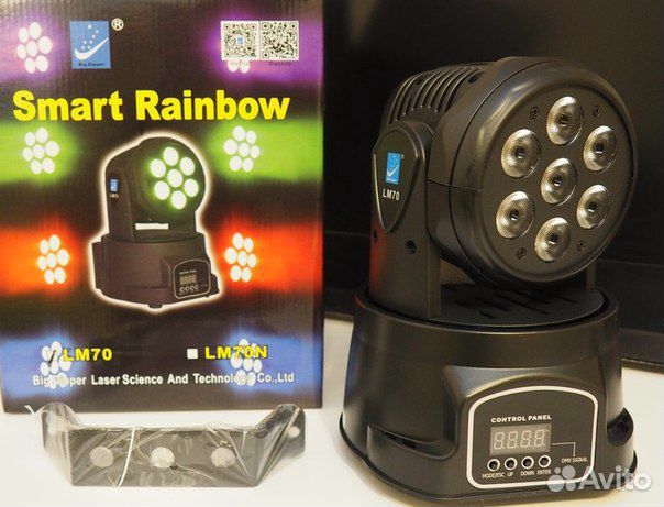 Головы LED 2шт Big Dipper 84W Rgbw Светомузыка