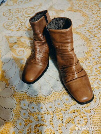 Rieker полусапожки женские, натуральная кожа, 42 р