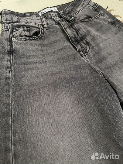 Джинсы zara 32 клеш