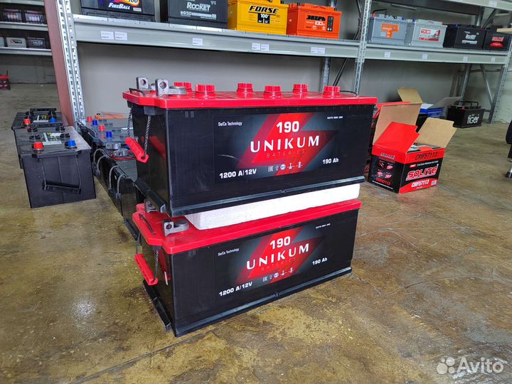 Аккумулятор Unikum (Уникум) 190 Ач. Доставка