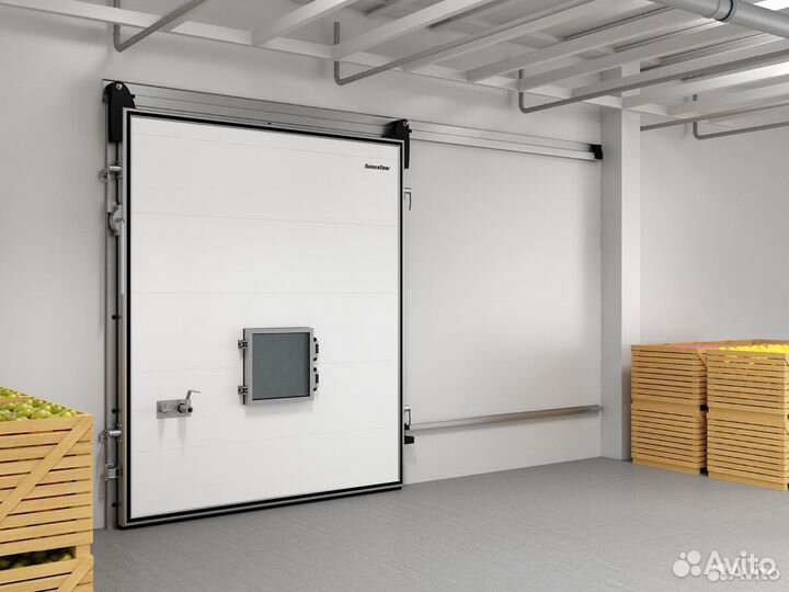 Дверь откатная для камер с регулируемой газовой ср