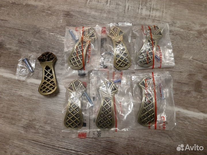 Ручки мебельные металл